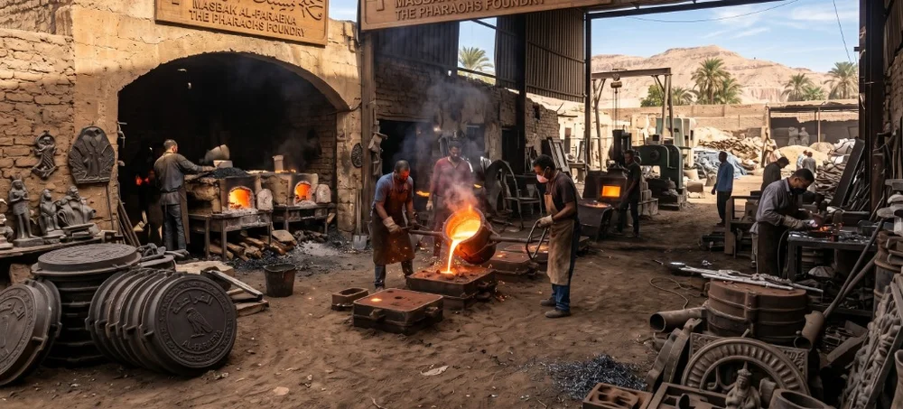 مصنع الفراعنة بأبو زعبل